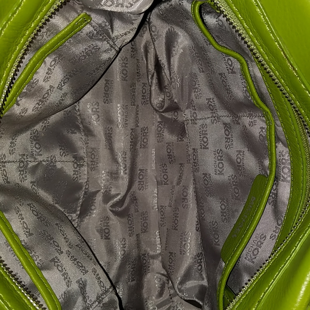 Michael kors green purse